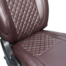 Load image into Gallery viewer, Venti 3 Perforated Art Leather Car Seat Cover For Maruti Celerio - Brown | Elegant Auto Retail
