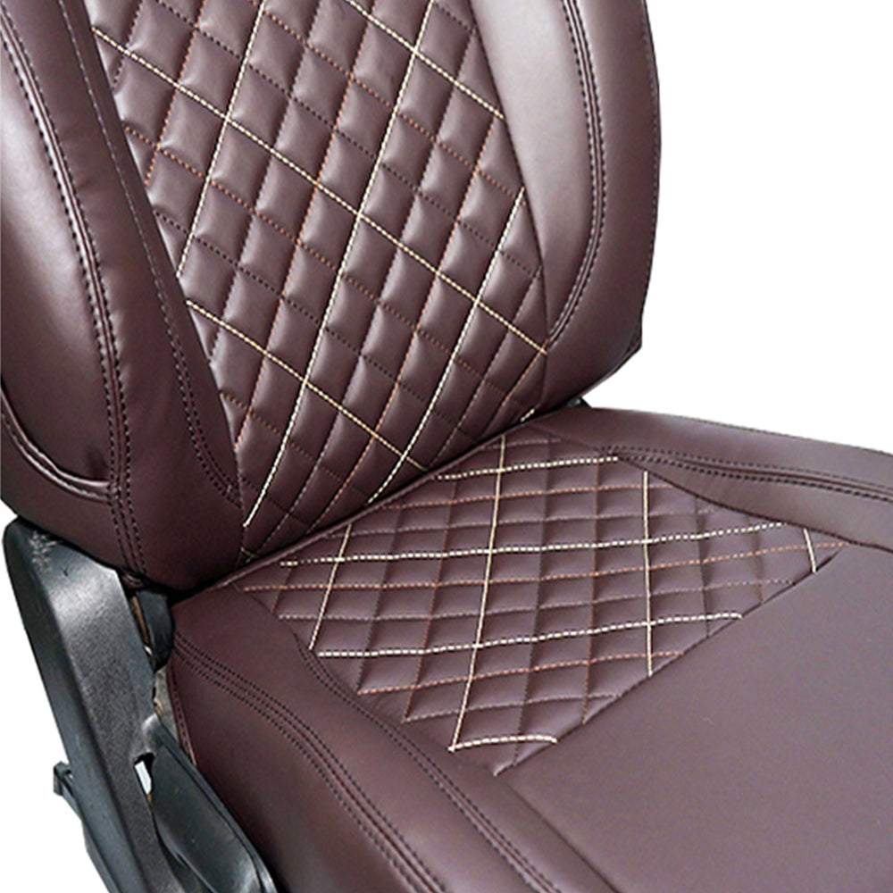 Dark brown seat covers 2024 for cars