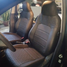 Load image into Gallery viewer, Vogue Galaxy Art Leather Car Seat Cover For Honda Civic - Black | Elegant Auto Retail
