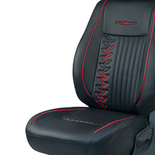 Knight Bucket Fit Art Leather Car Seat Cover For Maruti Brezza ( In Black and Red )Brezza