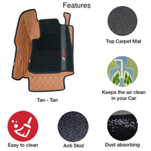 Load image into Gallery viewer, Sport 7D Carpet Car Full Floor Mat For Tata Nexon

