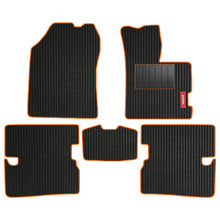 Cord Carpet Car Floor Mat For Honda Amaze