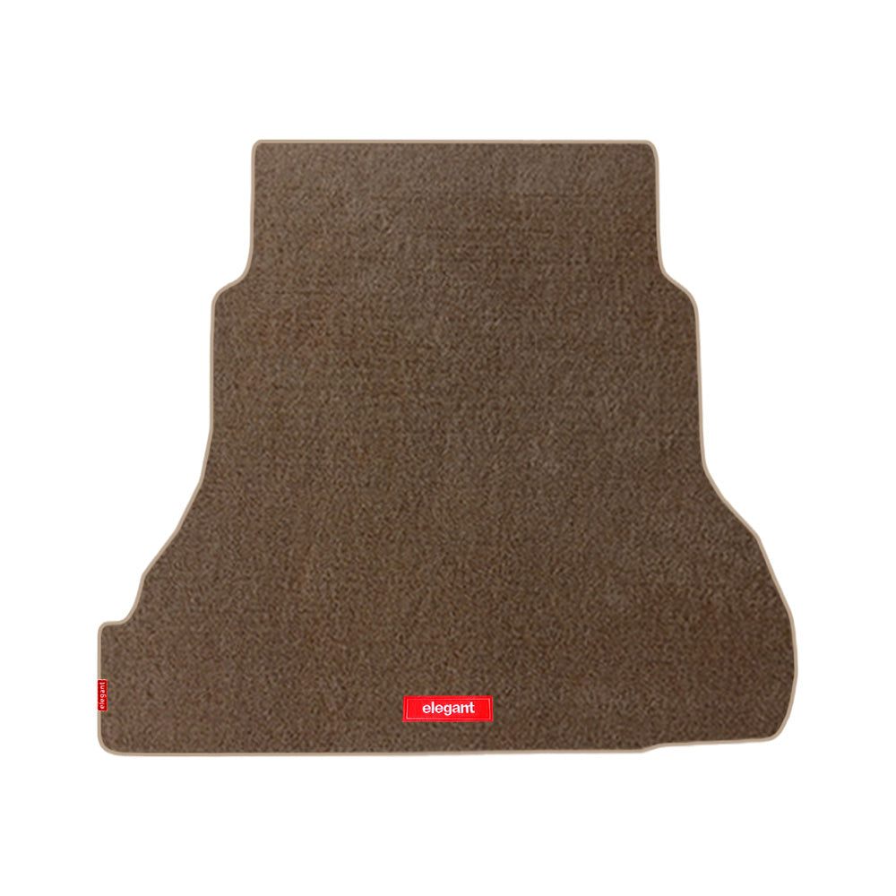 Duo Carpet Car Dicky Mat For Honda Amaze - Beige Beige | Elegant Auto Retail