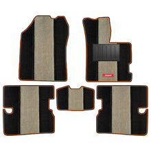 Load image into Gallery viewer, Edge Carpet Car Floor Mat For Honda Amaze - Black Beige | Elegant Auto Retail
