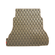 Load image into Gallery viewer, Luxury Leatherette Car Dicky Mat For Honda Amaze - Beige Black | Elegant Auto Retail
