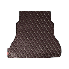 Load image into Gallery viewer, Luxury Leatherette Car Dicky Mat For Honda Amaze - Brown Beige | Elegant Auto Retail
