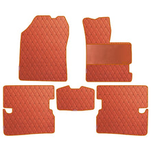 Load image into Gallery viewer, Luxury Leatherette Car Floor Mat For Honda Amaze - Tan Tan | Elegant Auto Retail
