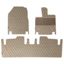 Load image into Gallery viewer, Luxury Leatherette Car Floor Mat For Mahindra BE 6 - Beige Beige | Elegant  Auto Retail
