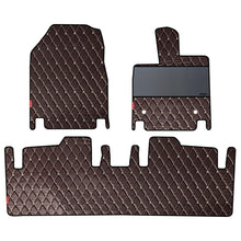 Load image into Gallery viewer, Luxury Leatherette Car Floor Mat For Mahindra BE 6 - Brown Beige | Elegant  Auto Retail
