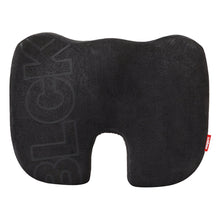 Load image into Gallery viewer, BLCK Memory Foam Coccyx Seat Cushion Pillow - Black | Elegant Auto Retail
