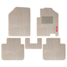 Load image into Gallery viewer, Cord Carpet Car Floor Mat Beige For Maruti Brezza
