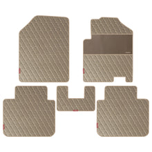 Load image into Gallery viewer, Luxury Leatherette Car Floor Mat Beige For Maruti Brezza
