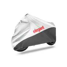 Load image into Gallery viewer, Elegant Body Cover WR White And Grey for Cruiser Bikes

