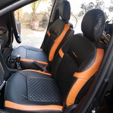 Load image into Gallery viewer, Vogue Star Art Leather Orange Car Seat Cover For Maruti Grand Vitara
