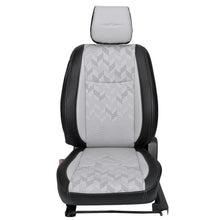 Load image into Gallery viewer, Apex Nappa PR Bucket Fit Art Leather Premium Car Seat Cover For Kia Carnival | in CGrey-Black Colour | Elegant Auto Retail
