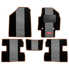 Edge Carpet Car Floor Mat For Hyundai Creta - Black Grey | Elegant Auto Retail