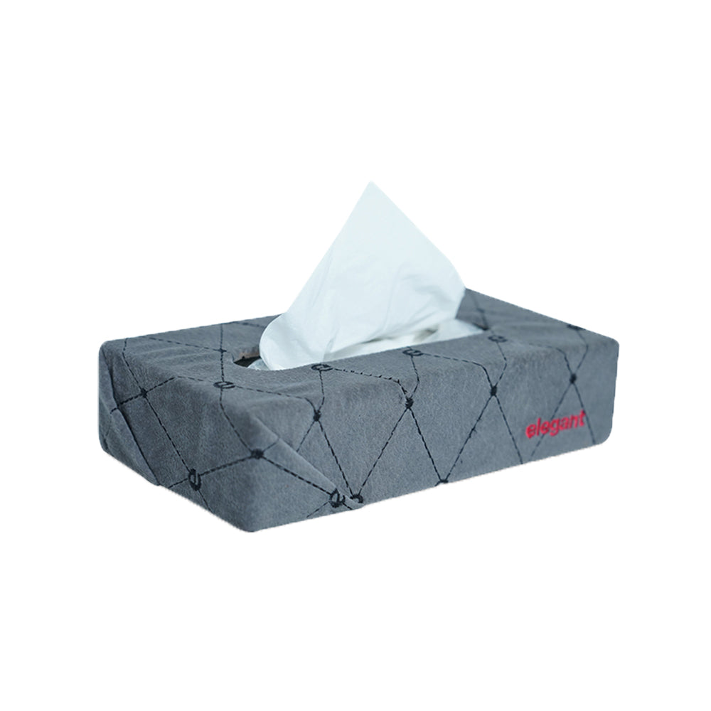 Fabric Tissue Box Grey E Design Online in India – Elegant Auto Retail