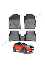 Load image into Gallery viewer, New Kia Sonet GFX Life Long Car Floor Mats - Black
