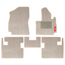 Load image into Gallery viewer, Cord Carpet Car Floor Mat For Tata Curvv - Beige | Elegant Auto Retail
