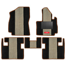 Load image into Gallery viewer, Edge Carpet Car Floor Mat For Tata Curvv - Black Beige | Elegant Auto Retail
