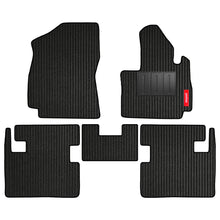 Load image into Gallery viewer, Cord Carpet Car Floor Mat For Tata Curvv - Black Black | Elegant Auto Retail
