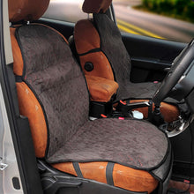 Load image into Gallery viewer, Caper CoolPad Full Car Seat Cushion Black and Red (Set of 2) | Elegant Auto Retail 
