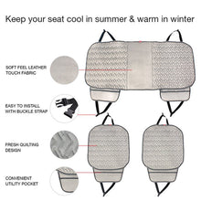 Load image into Gallery viewer, Caper Cool Pad Car Seat Cushion Grey (Set of 3) | Elegant Auto Retail 
