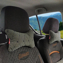  Car Neck Rest Pillow Set of 2 CU01 In Grey | Elegant Auto Retail 