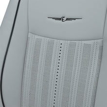 Zippy Nappa PR Art Leather Car Seat Cover For Chevrolet Beat - C Grey Black | Elegant Auto Retail