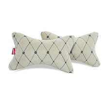 Load image into Gallery viewer,  Comfy Car Neck Rest Pillow Set of 2 CU01 In Beige | Elegant  Auto Retail 
