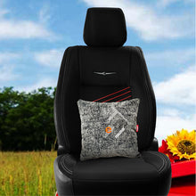 Load image into Gallery viewer, Comfy Dark Grey Elegant Silky Car Cushion Pillow Set of 2 | Elegant Auto Retail  
