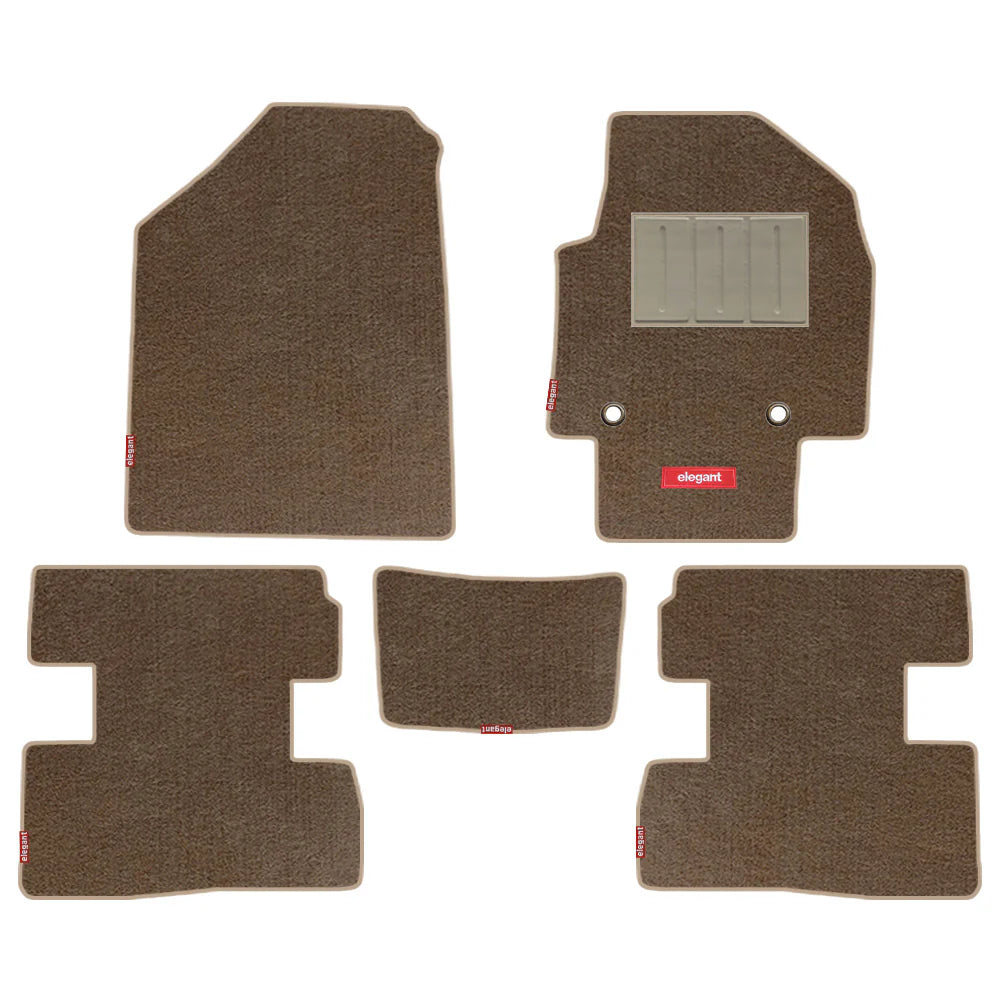 Duo Carpet Car Floor Mat For Hyundai  I10 Nios In Beige | Elegant Auto Retail