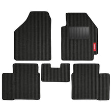 Load image into Gallery viewer, Cord Carpet Car Floor Mat For Hyundai Verna - Black Black | Elegant Auto Retail
