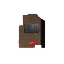 Duo Carpet Car Floor Mat For Hyundai Creta - Beige Black | Elegant Auto Retail