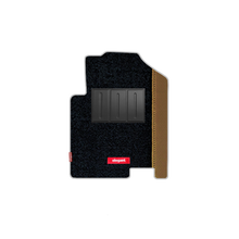 Duo Carpet Car Floor Mat For Hyundai Creta - Black Beige | Elegant Auto Retail