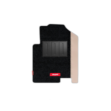 Duo Carpet Car Floor Mat For Hyundai Creta - Black MBeige | Elegant Auto Retail