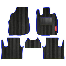 Load image into Gallery viewer, Cord Carpet Car Floor Mat For Honda Elevate - Black Blue | Elegant Auto Retail
