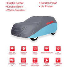 Load image into Gallery viewer, Car Body Cover WR Grey And Blue For Mahindra XUV300
