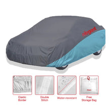 Load image into Gallery viewer, Elegant Car Body Cover WR Grey And Blue For Hyundai Aura
