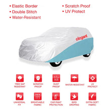 Load image into Gallery viewer, Car Body Cover WR White And Blue For Mahindra XUV 3XO
