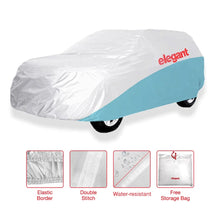 Load image into Gallery viewer, Car Body Cover WR White And Blue For Honda Civic
