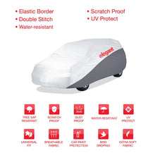 Load image into Gallery viewer, Car Body Cover WR White And Grey For Maruti S-Presso
