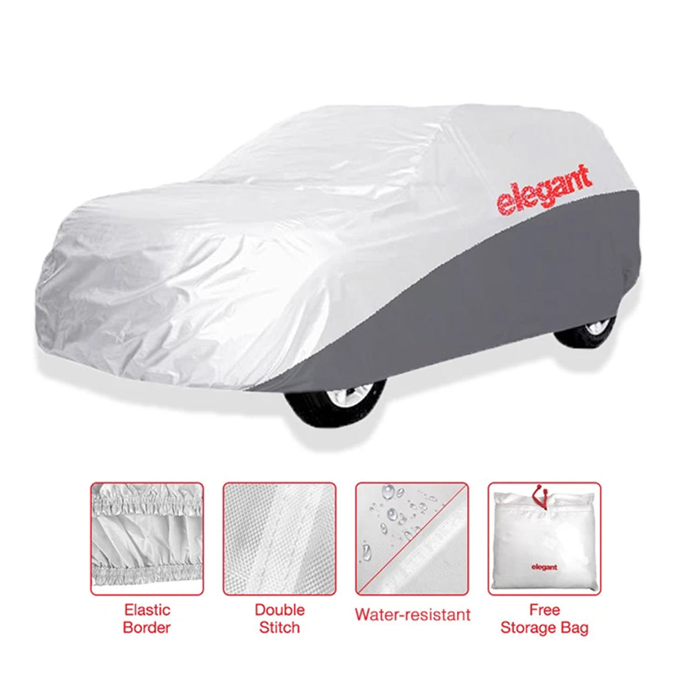 Car Body Cover WR White And Grey For Mahindra XUV 3XO – Elegant Auto Retail