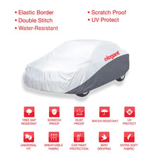 Load image into Gallery viewer, Elegant Car Body Cover WR White And Grey For Skoda Rapid
