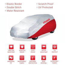 Load image into Gallery viewer, Car Body Cover WR White And Red For Mahindra XUV300
