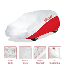 Load image into Gallery viewer, Car Body Cover WR White And Red For Mahindra Scorpio
