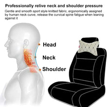 Load image into Gallery viewer, Elegant Comfy Car Neck Rest Pillow Set of 2 ( In Beige ) | Elegant Auto Retail 
