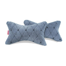 Load image into Gallery viewer, Elegant Comfy Car Neck Rest Pillow Set of 2 ( In Grey ) | Elegant Auto Retail 
