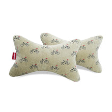 Load image into Gallery viewer, Elegant Comfy Car Neck Rest Pillow Set of 2 ( In Beige ) } Elegant Auto Retail 
