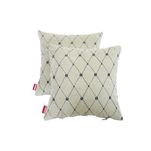 Load image into Gallery viewer, Elegant Comfy Cushion Pillow E Design Set of 2 CU01 | Elegant Auto Retail 
